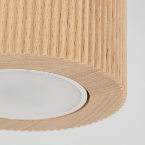 TK Lighting EVE CORTE WOOD Плафон GU10