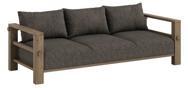 Тъмносив диван 225 cm Bare – Karup