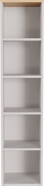 Кремава матова библиотека 45x197x40 cm Lissabon – Germania