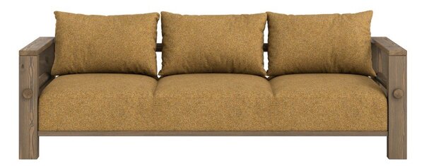 Диван в цвят жълта охра 225 cm Bare – Karup