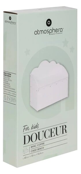 Детска пейка със съхранение atmosphera Cloud, MDF
