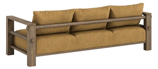 Диван в цвят жълта охра 225 cm Bare – Karup