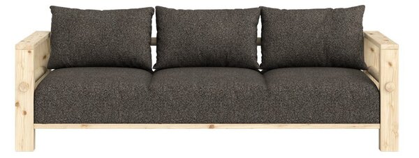 Тъмносив диван 225 cm Bare – Karup