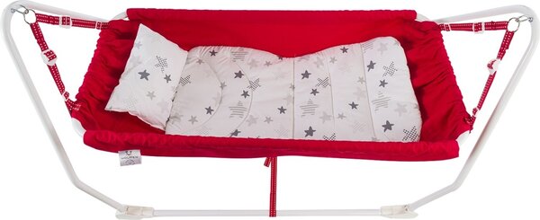 Хамак за бебета Мармарис Червен 96x43x66 см