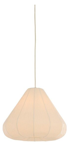Кремаво висящо осветително тяло с хартиен абажур ø 10 cm Sarella – Light & Living