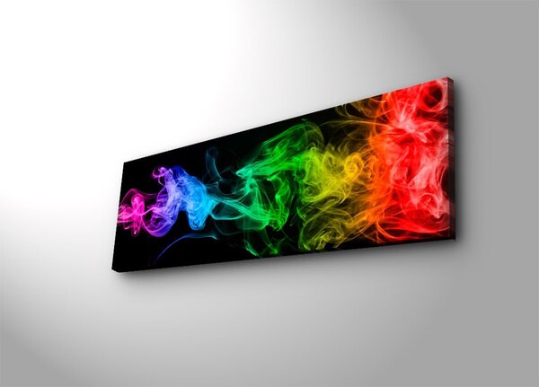 Картина с LED осветление 3090DACT Многоцветна 30x90x3 см