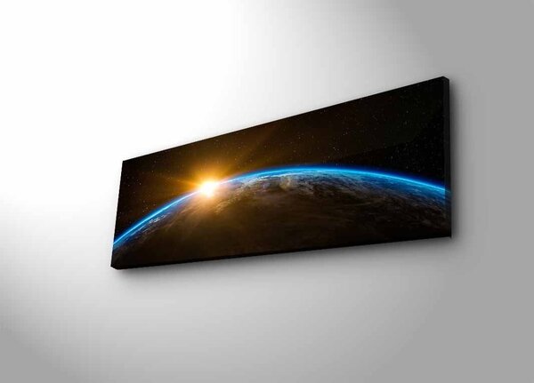 Картина с LED осветление 3090NASA Мултиколор 30x90x3 см