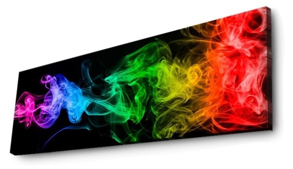Картина с LED осветление 3090DACT Многоцветна 30x90x3 см