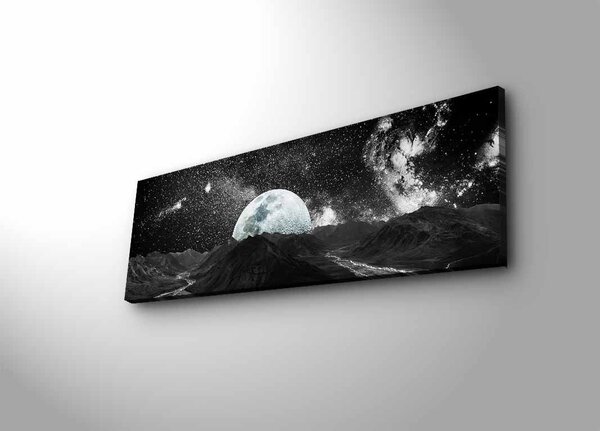 Картина с LED осветление 3090NASA Мултиколор 30x90x3 см