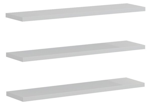 Комплект от 3 стенни рафта Divar Pako Pako World White 60x14.5x1.8 cm
