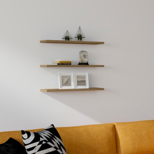 Комплект от 3 стенни рафта Edna Pako Pako World Nuc 60x14.5x1.8 cm