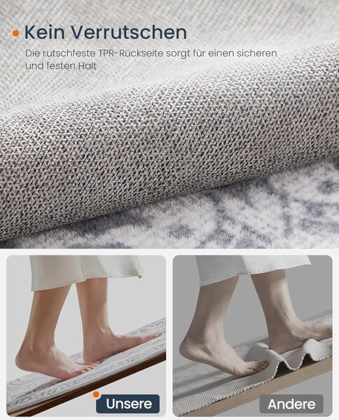 Кръгъл килим Songmics Songmics Beige 120x120 cm
