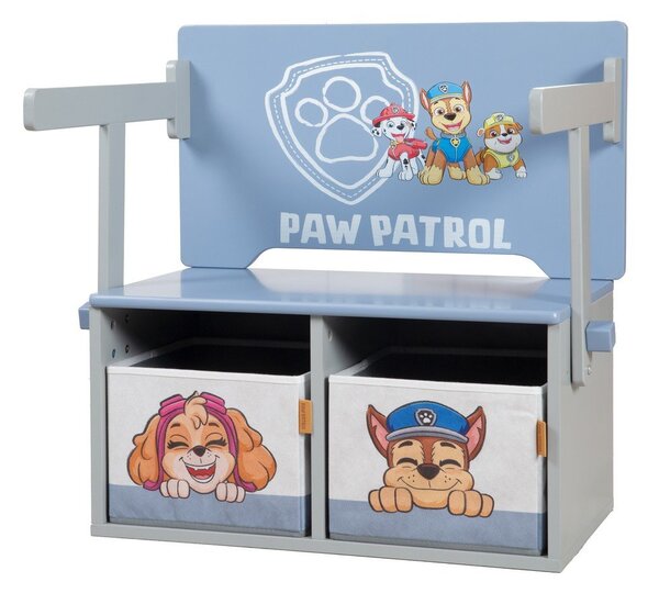 Синя детска пейка Paw Patrol – Roba