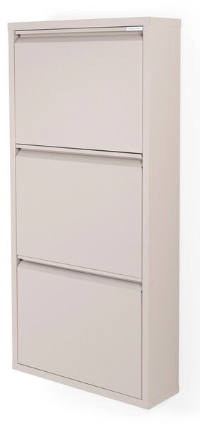 Кафяво-сива метална накланяща се стойка за обувки 50x103x15 cm Billy – Spinder Design