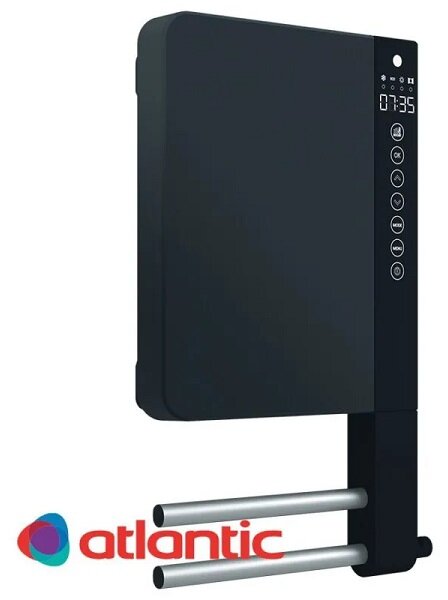 Конвектор за баня TELIA 1000+800 W, черен