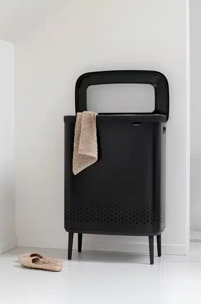 Кош за пране Bo Laundry Bin, 2x45л - Бял