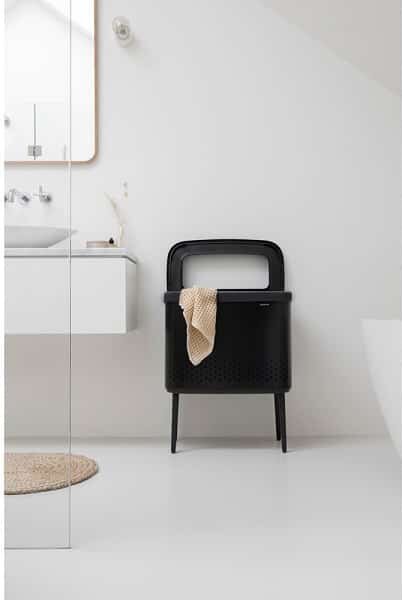 Кош за пране Bo Laundry Bin, 60л - Бял