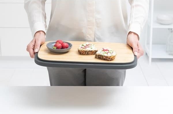 Кутия за хляб Brabantia Nic - Бял