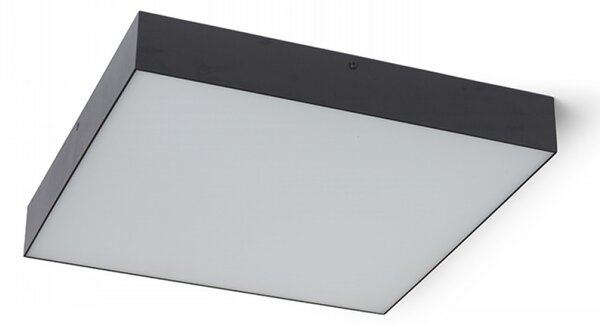 Плафон LED LARISA SQ, 230V 3000K - Черен, 22х22х5.8 см