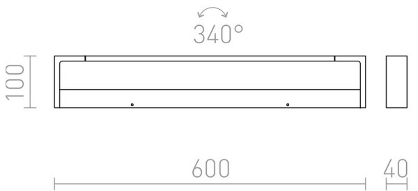Лампа за баня LED IMPERISO, 230V 18W 3000K