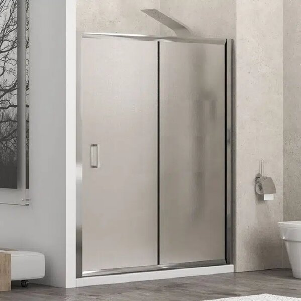 Параван за баня FLORA 500, хром