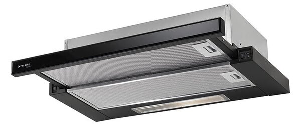 Абсорбатор POWER SLIM, 60 см - Черен