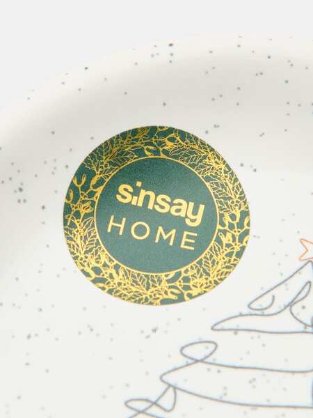 Sinsay - Керамична поставка за лъжица - бял