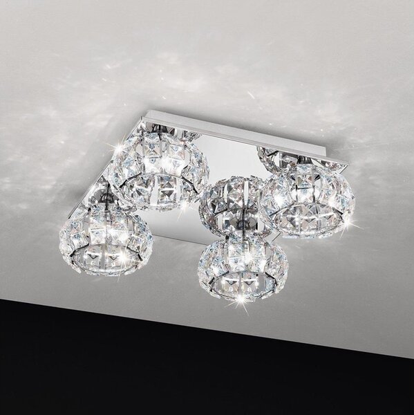 Eglo 39009 - LED таванно осветление CORLIANO 4xLED/5W/230V