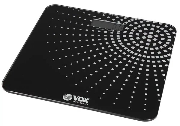 Eлектронна везна VOX PW436-01, черно и бяло