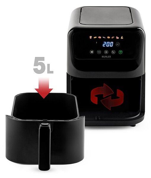 Фритюрник Muhler MFX-515, с горещ въздух
