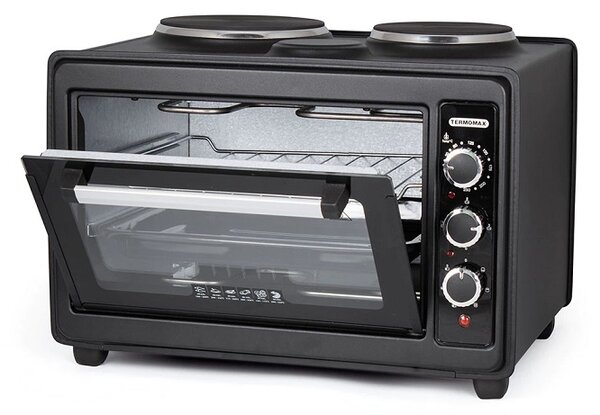 Готварска печка Termomax TC33BK, черна