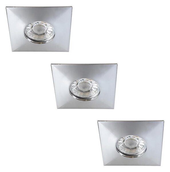 Rabalux 1079 - Комплект от 3 вградени таванни LED осветителни тела за баня RANDY 3xLED/4W/230V hr
