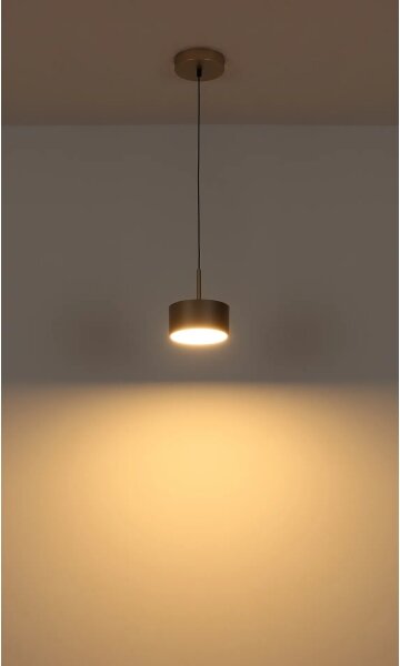 Globo 56964H - LED полилей на кабел RAYMOND LED/12W/230V 3000K Ø 15 см месинг