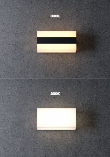 Redo 90325 - LED външно осветително тяло KODIAK LED/8W/230V 4000K 20 cm IP65 бяло