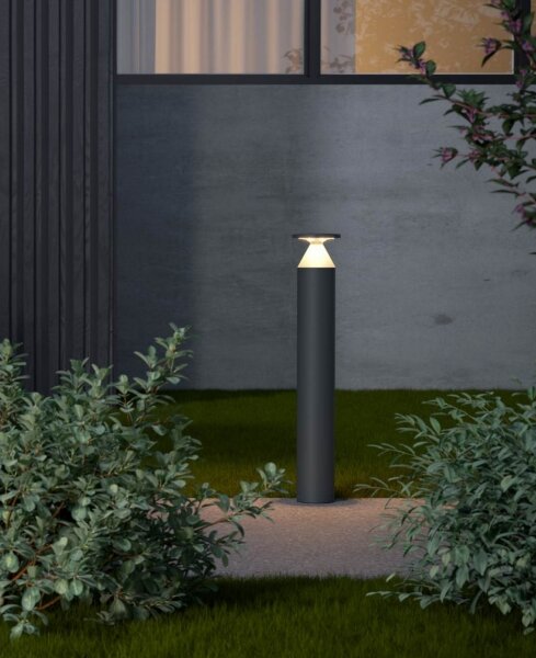 Redo 90591 - LED външна лампа BIRO LED/12W/230V 3000K 70cm CRI90 IP65 антрацит