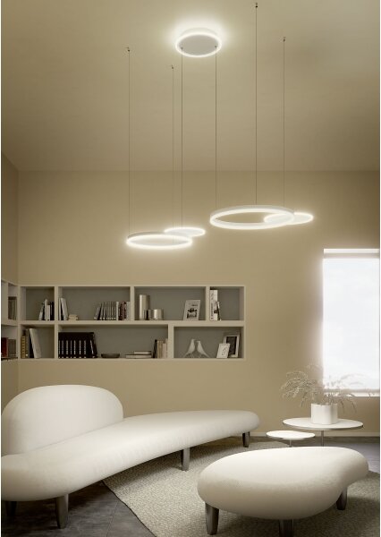 Redo 01-2608 - LED полилей с възможност за димиране на кабел SIGUA LED/114W/230V CRI 90 бял