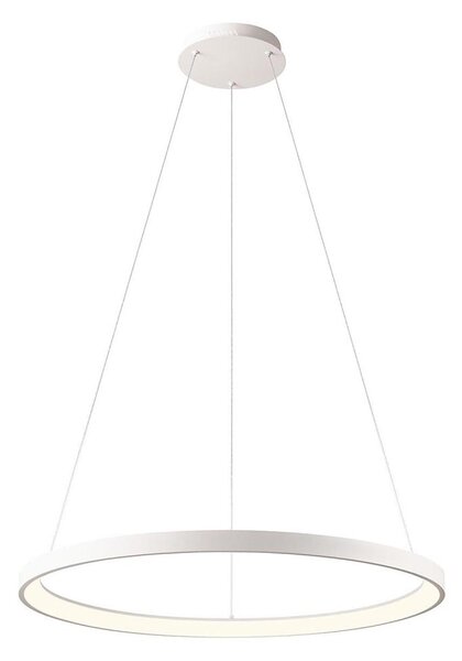 Redo 01-2675 - LED полилей с възможност за димиране на кабел ICONIC LED/60W/230V Ø 78 cm бял