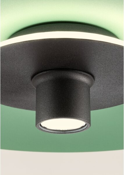 Redo 01-3019-LED Полилей на кабел LARS LED/14W/230V+LED/10W пр. 60 см CRI90 зелен