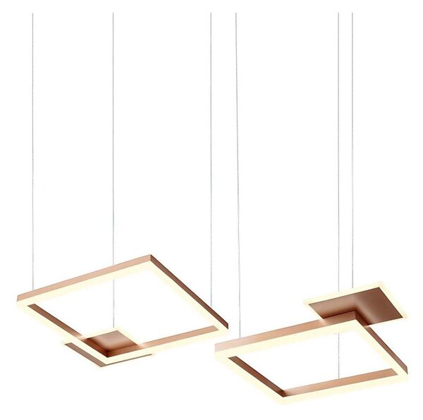 Redo 01-2613 - LED Димируем полилей на кабел SIGUA LED/110W/230V CRI 90 кафяв