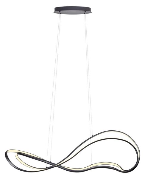 Redo 01-3599 - LED Полилей на кабел TEMPEST с възможност за димиране LED/58W/230V черен