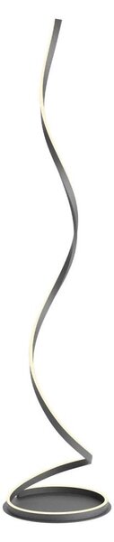 Redo 01-4283 - Димируема LED подова лампа SCROLL LED/30W/230V черна