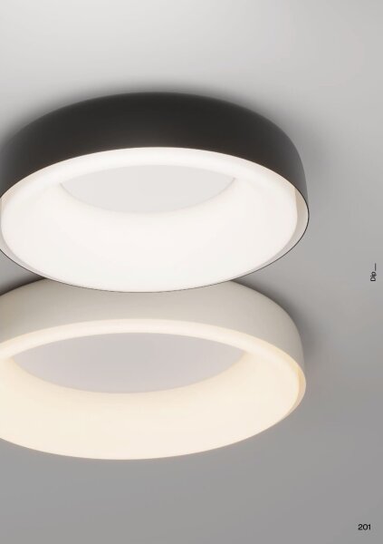 Redo 01-3721 - LED таванно осветително тяло DIP LED/30W/230V Ø 48,6 см бежово