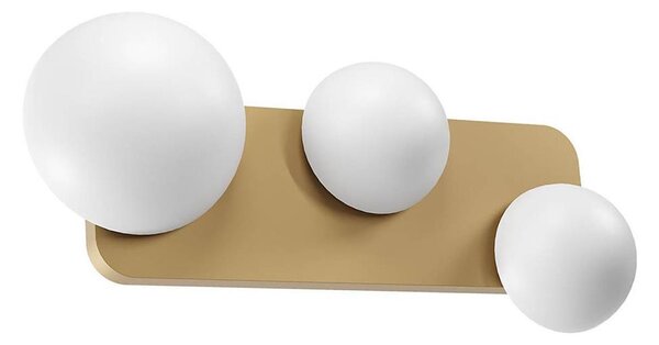 Redo 01-4329 - LED стенно осветително тяло LUMIEN 3xLED/18W/230V 2700/3000K златисто