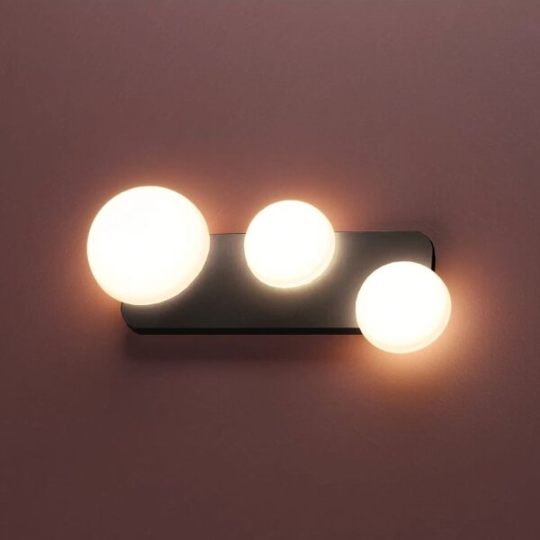Redo 01-4330 - LED стенен аплик LUMIEN 3xLED/18W/230V 2700/3000K черен