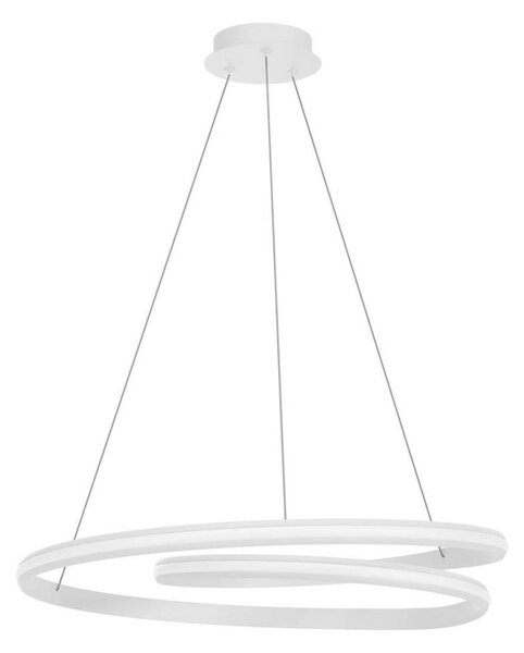 Redo 01-4363 - Димируем полилей TORSION на кабел, LED/60W/230V, бял