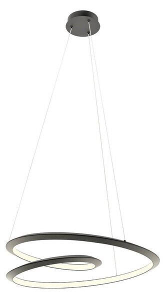 Redo 01-3378 - Димируем LED полилей на кабел STORM LED/60W/230V черен