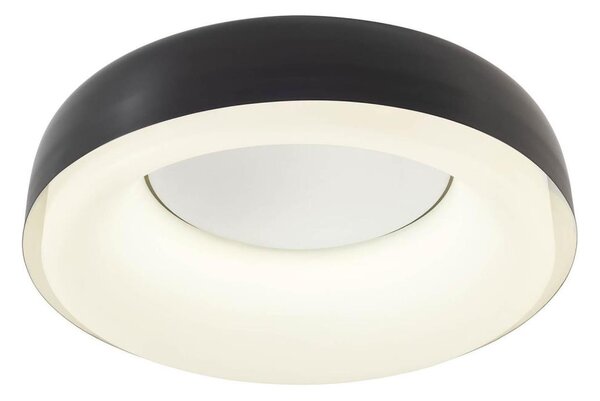 Redo 01-3722 - LED таванен плафон DIP LED/30W/230V 48,6 см черен