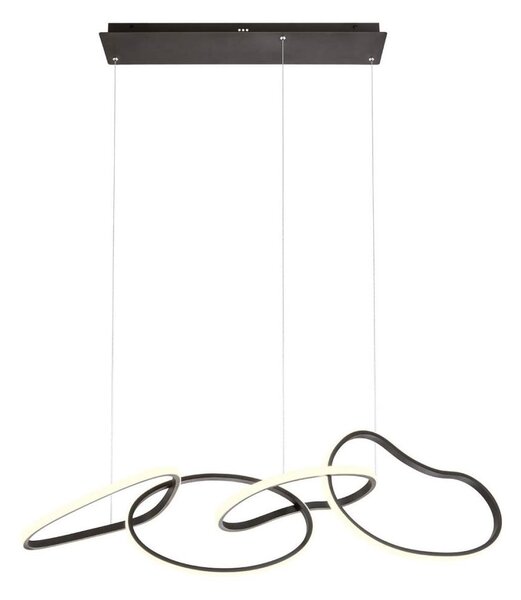 Redo 01-3390 - LED полилей на кабел BIAS LED/90W/230V с възможност за димиране, черен