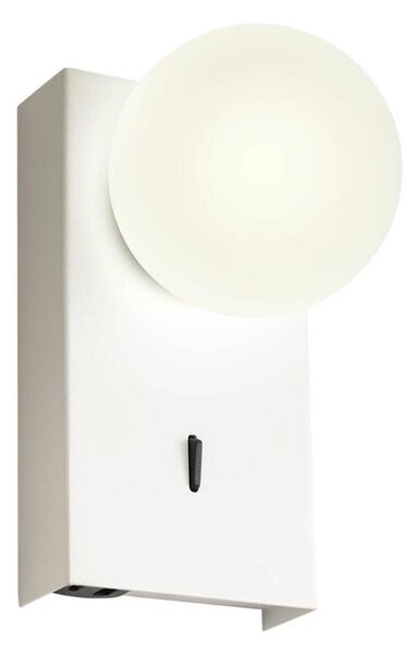 Redo 01-4656 - LED стенно осветително тяло NORMA LED/5W/230V CRI 90 USB бяло