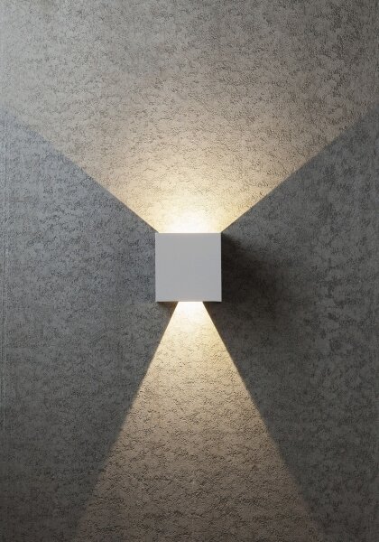 Redo 90294 - LED външно стенно осветително тяло VARY 2xLED/10W/230V 3000K IP54 бяло